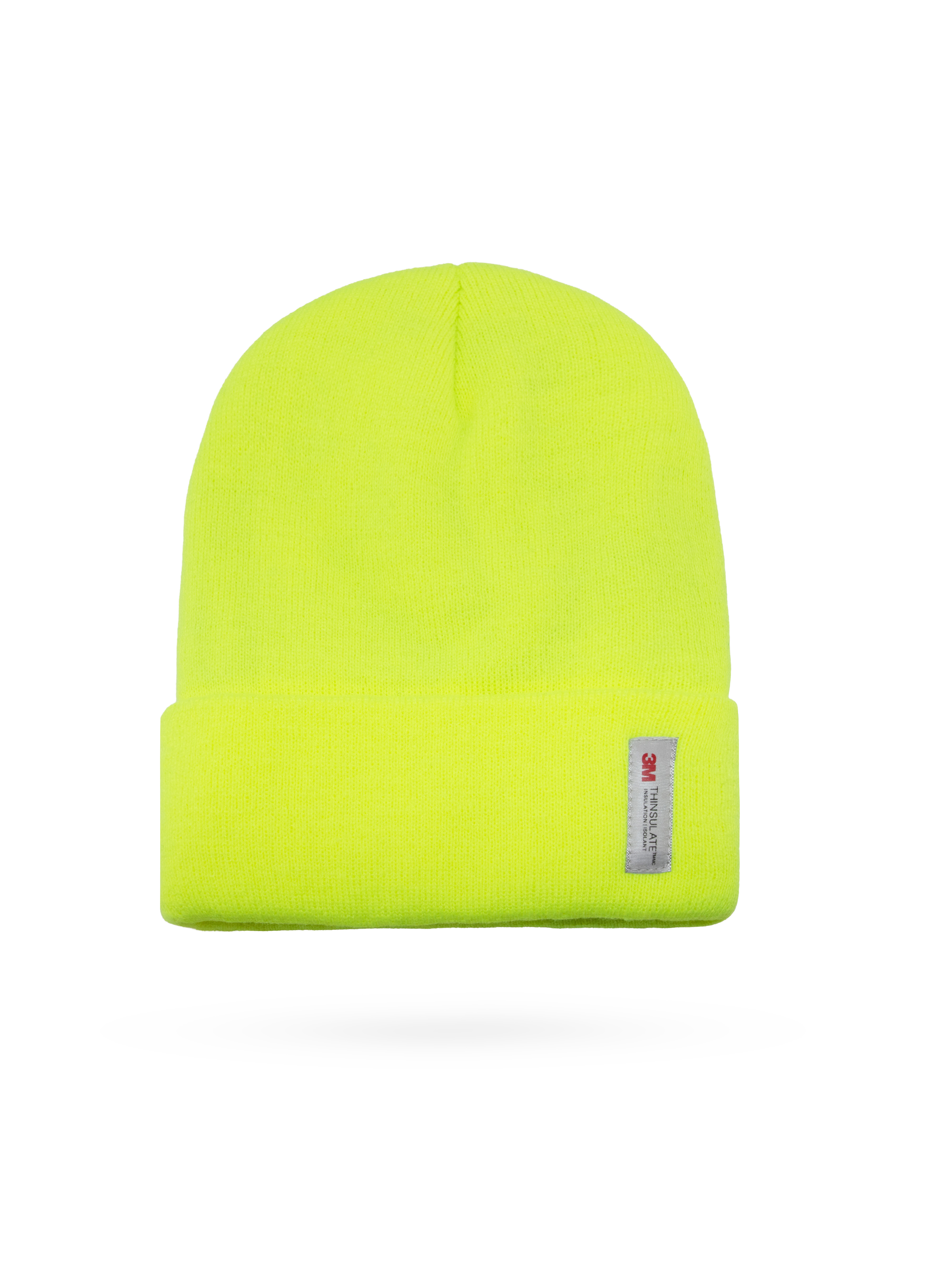 neon, Mütze, strick, neon-grün, Hut, neon, Mütze, Winter, Strick, umschlag-Rand