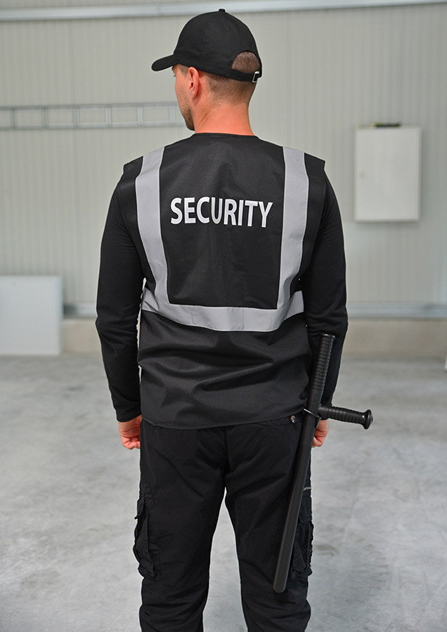 „SECURITY” Multifunktionsweste „Tampa” mit SECURITY Aufdruck