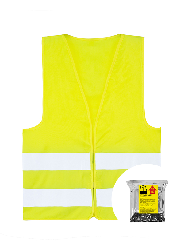 High-visibility vest, Safety vest, Reflective vest, Neon yellow, Hi-Vis accessories
