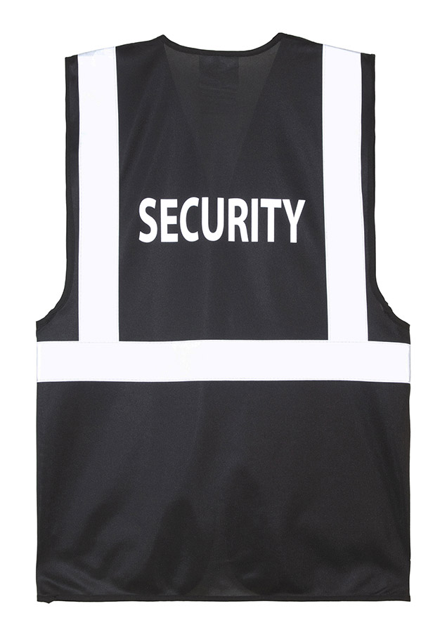 „SECURITY” Multifunktionsweste „Tampa” mit SECURITY Aufdruck
